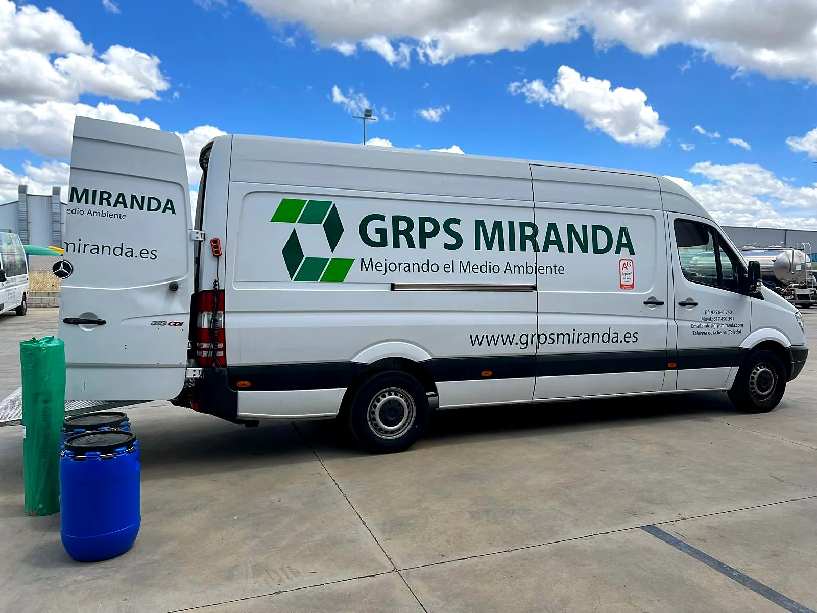 Furgoneta de GRPS Miranda